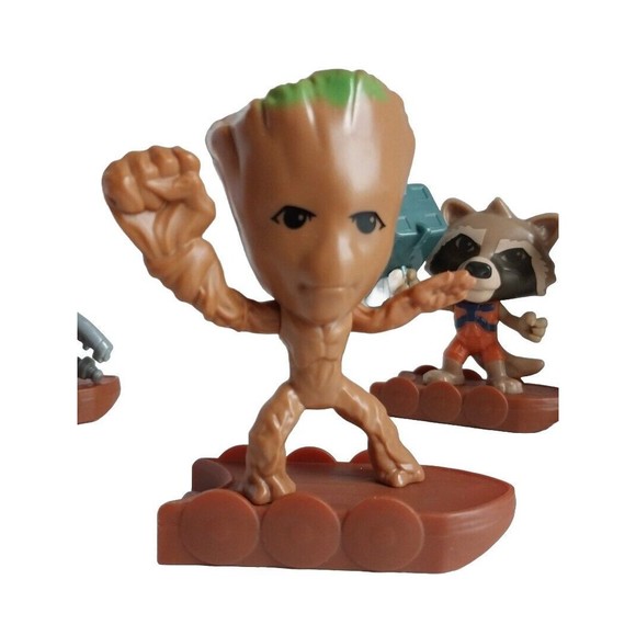 Lot Of 5 McDonalds 2020 2022 Star Wars GUARDIANS OF THE GALAXY Happy Meal Toys - Picture 7 of 13